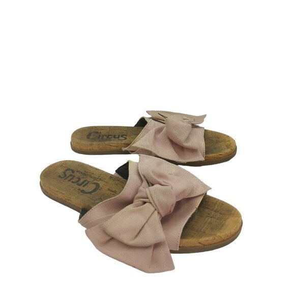 Circus Sam Edelman Nicola Bow Slide  Sandals - Picture 1 of 6